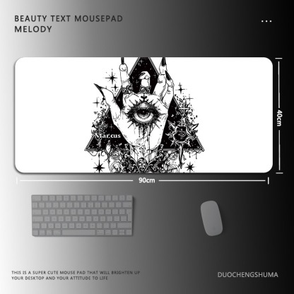 暗黑風哥特 主題桌墊 布質滑鼠墊-ZUIHANG SHOP