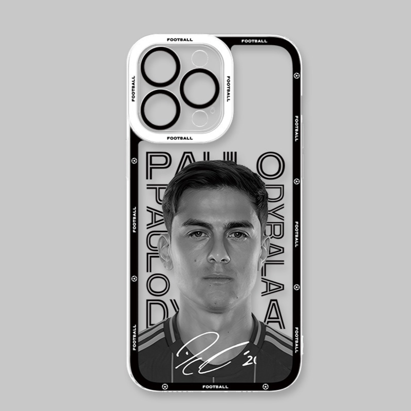 足球明星天使眼透明防摔軟殼-ZUIHANG SHOP