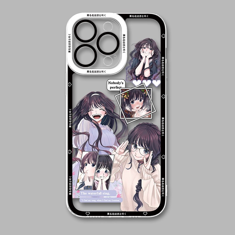 薰香花朵凜然綻放天使眼透明防摔軟殼-ZUIHANG SHOP