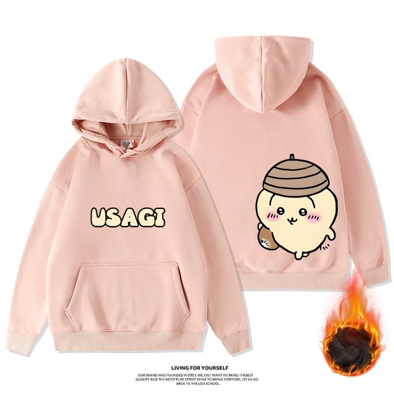 Chiikawa新款 親子情侶男女款連帽衛衣-ZUIHANG SHOP