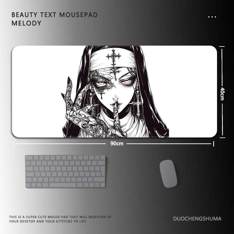 暗黑風哥特 主題桌墊 布質滑鼠墊-ZUIHANG SHOP