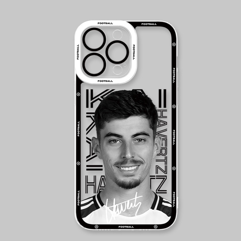 足球明星天使眼透明防摔軟殼-ZUIHANG SHOP