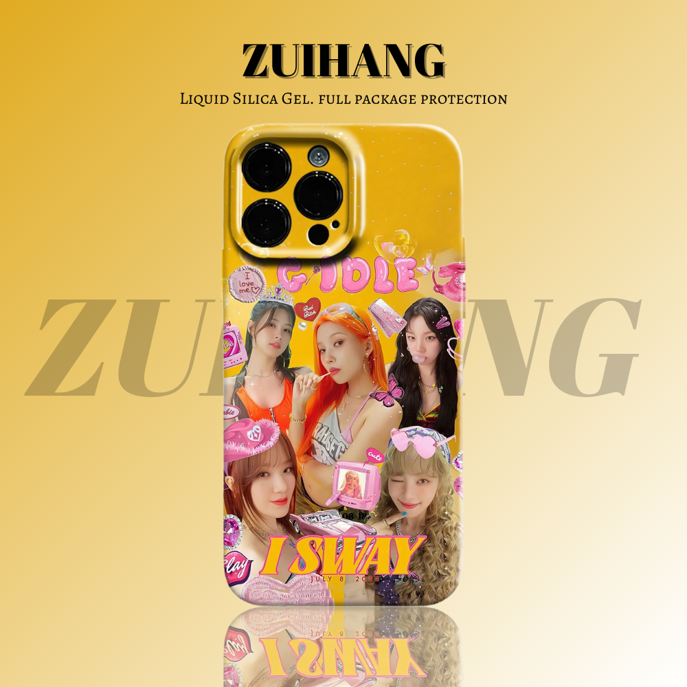 (G)I-DLE高清彩繪全包防摔菲林殼-ZUIHANG SHOP