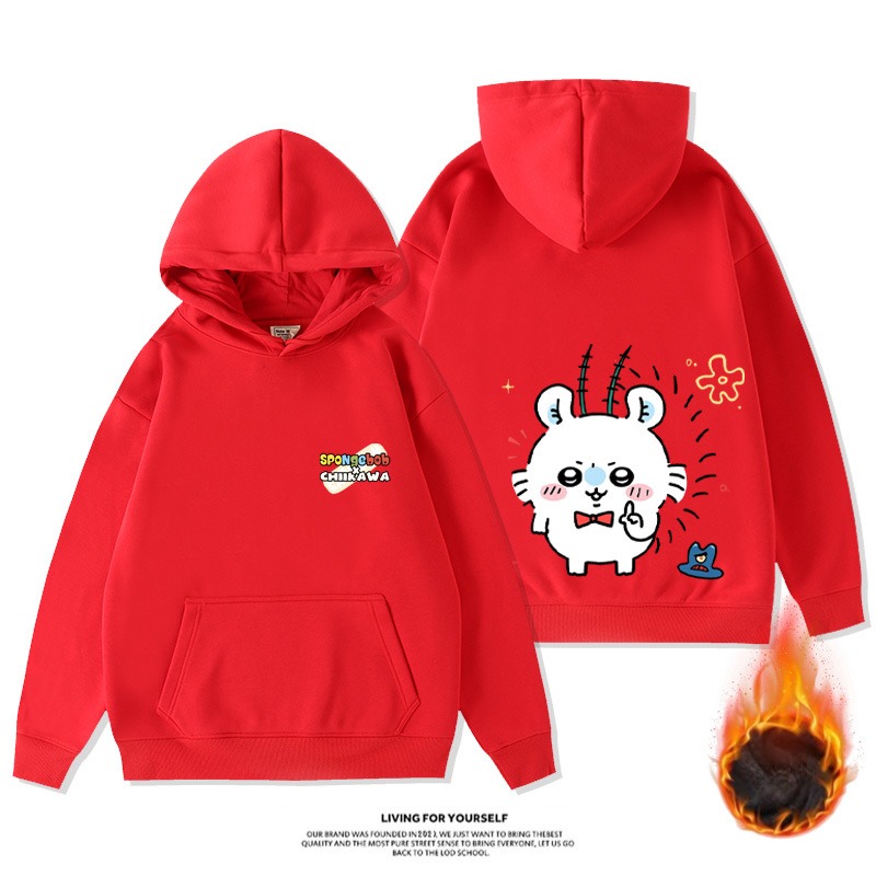 Chiikawa新款 親子情侶男女款連帽衛衣-ZUIHANG SHOP