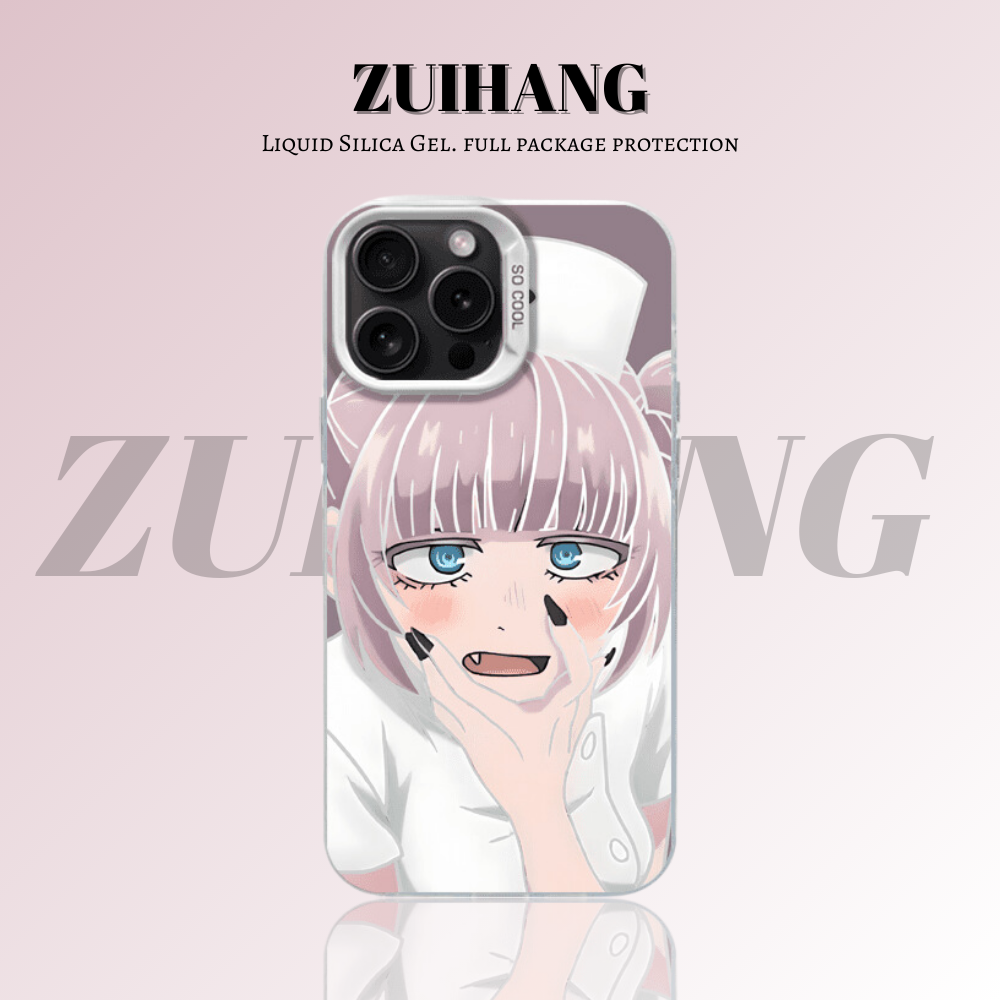 【大集合1.0】動漫彩銀線條漸變防摔手機殼-ZUIHANG SHOP
