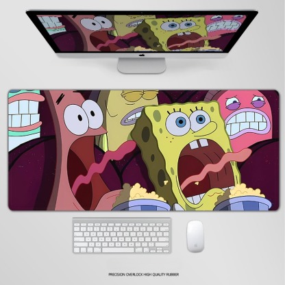 海綿寶寶 主題桌墊 布質滑鼠墊-ZUIHANG SHOP