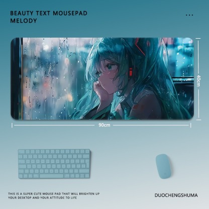 初音未來 主題桌墊 布質滑鼠墊-ZUIHANG SHOP