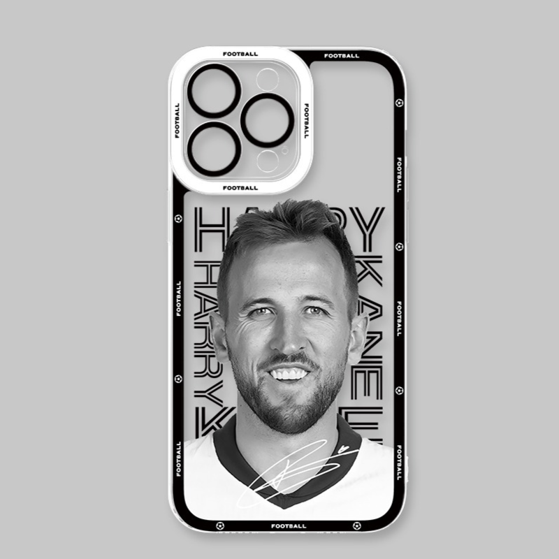 足球明星天使眼透明防摔軟殼-ZUIHANG SHOP