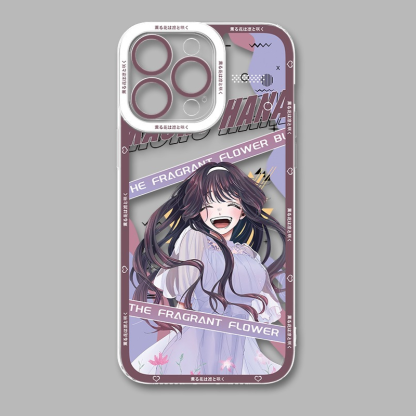 薰香花朵凜然綻放天使眼透明防摔軟殼-ZUIHANG SHOP