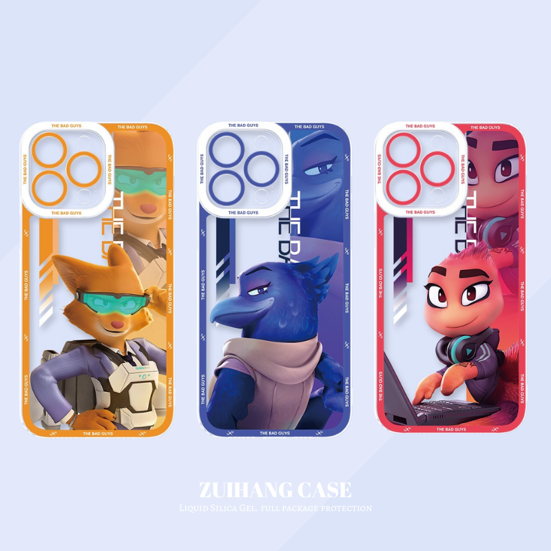 壞蛋聯盟2天使眼透明防摔軟殼-ZUIHANG SHOP