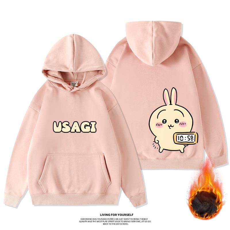 Chiikawa新款 親子情侶男女款連帽衛衣-ZUIHANG SHOP