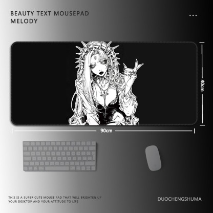 暗黑風哥特 主題桌墊 布質滑鼠墊-ZUIHANG SHOP