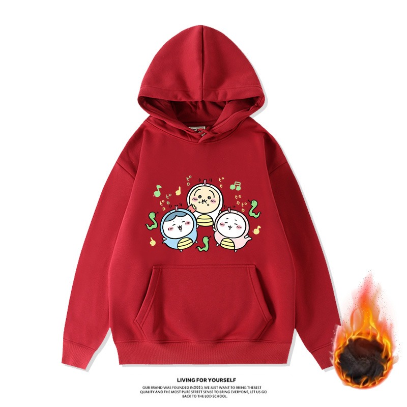 Chiikawa新款 親子情侶男女款連帽衛衣-ZUIHANG SHOP