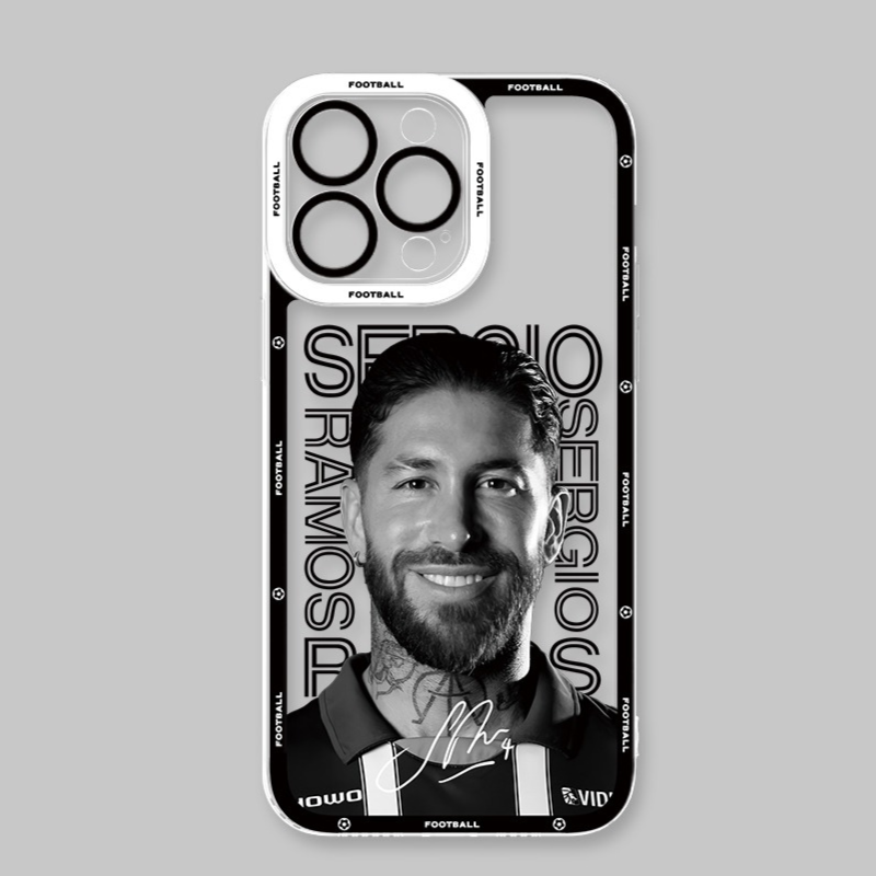 足球明星天使眼透明防摔軟殼-ZUIHANG SHOP