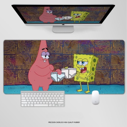 海綿寶寶 主題桌墊 布質滑鼠墊-ZUIHANG SHOP