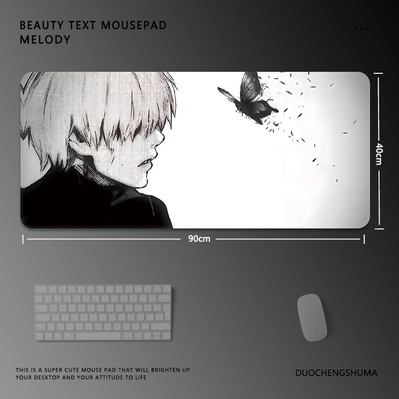 黑白動漫 主題桌墊 布質滑鼠墊-ZUIHANG SHOP