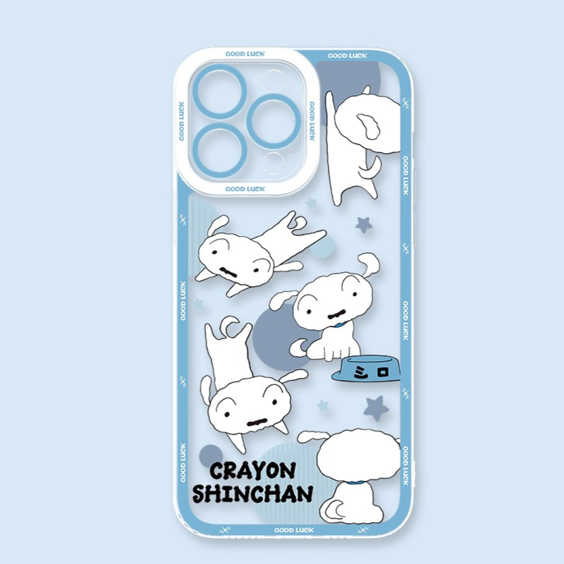 蠟筆小新小白天使眼透明防摔軟殼-ZUIHANG SHOP