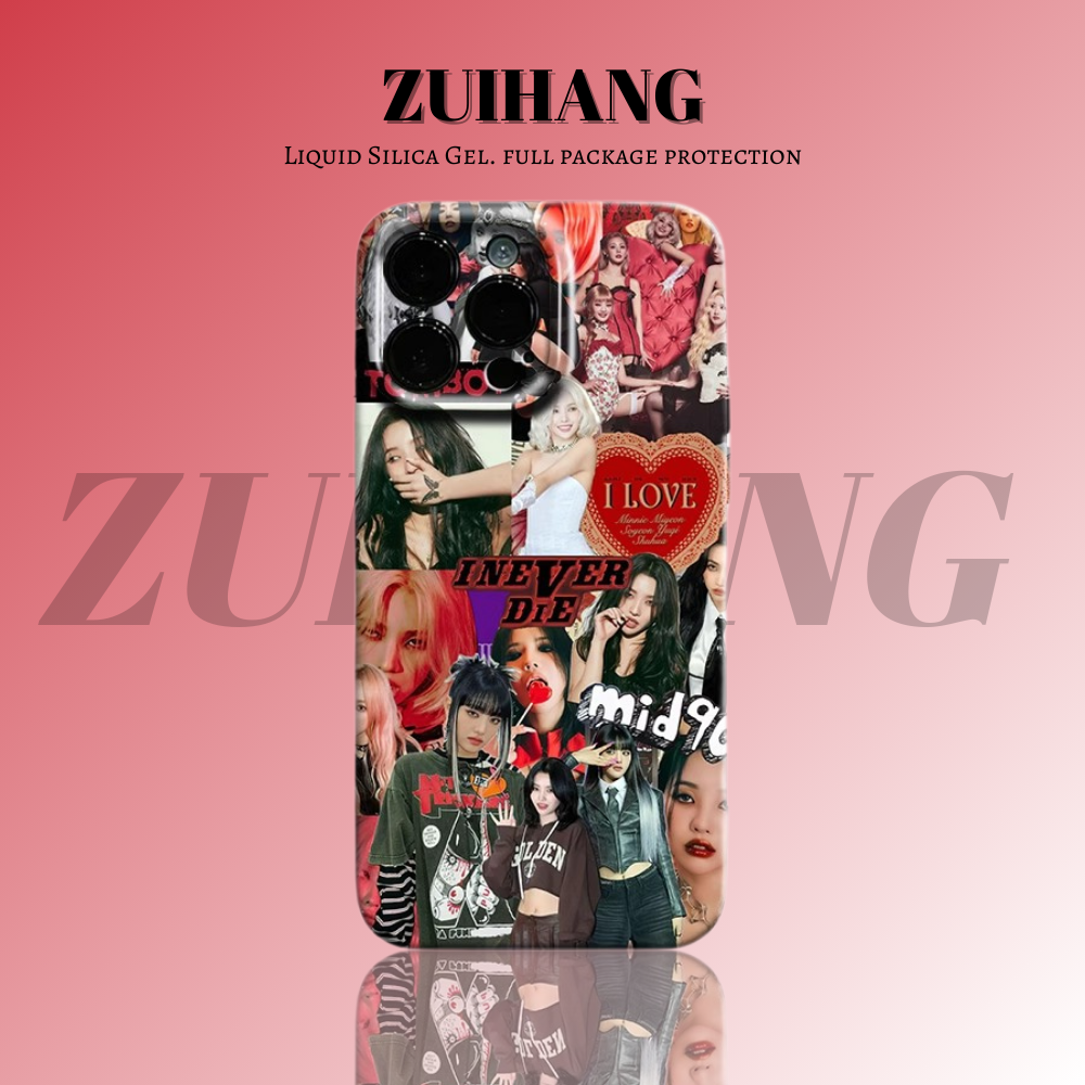 (G)I-DLE高清彩繪全包防摔菲林殼-ZUIHANG SHOP