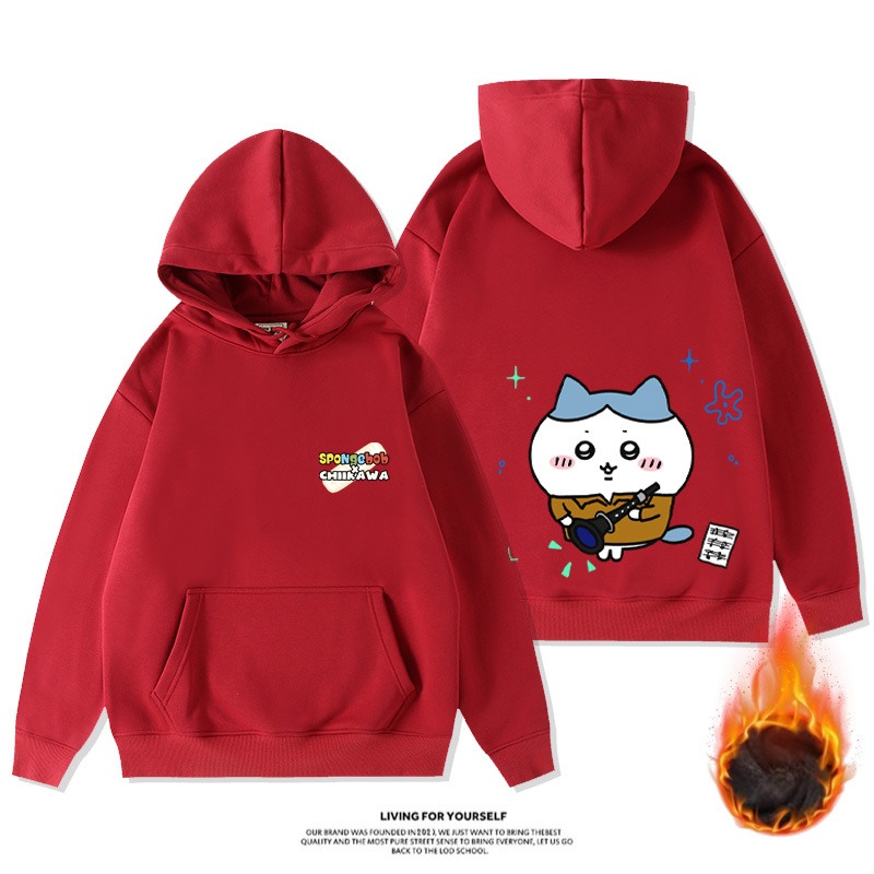 Chiikawa新款 親子情侶男女款連帽衛衣-ZUIHANG SHOP