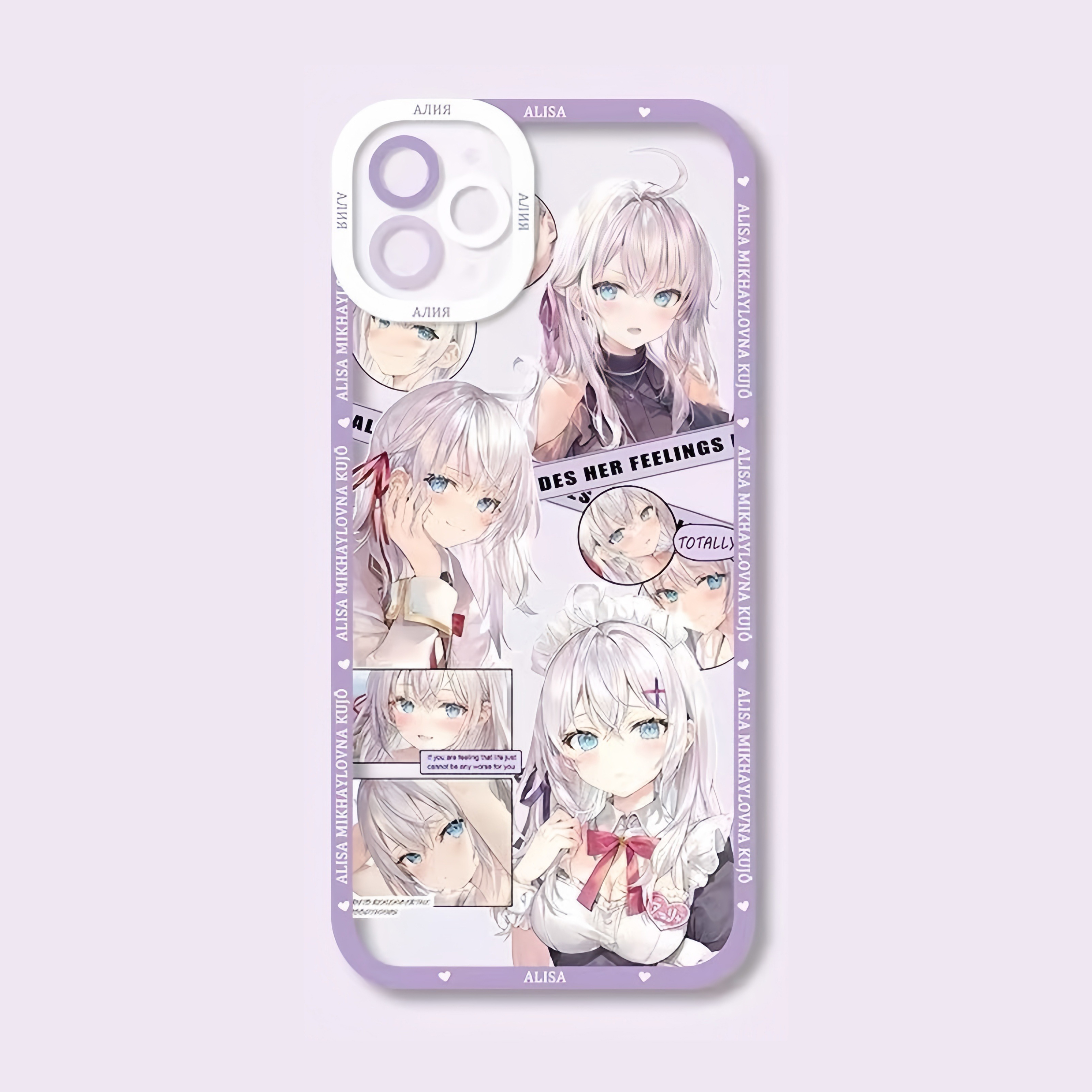 不時輕聲地以俄語遮羞的鄰座艾莉同學天使眼透明防摔軟殼-ZUIHANG SHOP