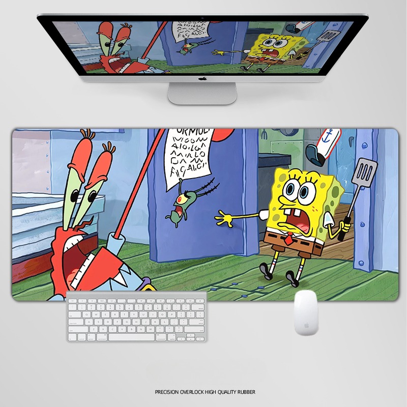 海綿寶寶 主題桌墊 布質滑鼠墊-ZUIHANG SHOP