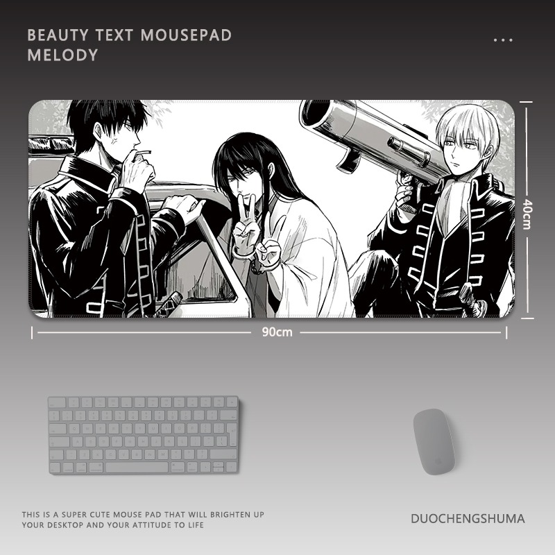 銀魂神樂動漫 主題桌墊 布質滑鼠墊-ZUIHANG SHOP