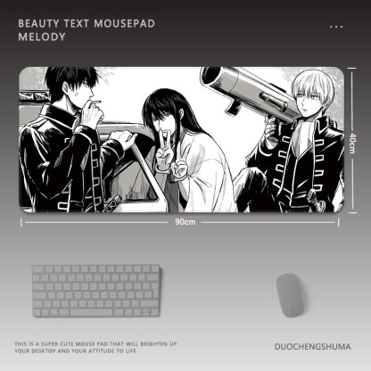 銀魂神樂動漫 主題桌墊 布質滑鼠墊-ZUIHANG SHOP