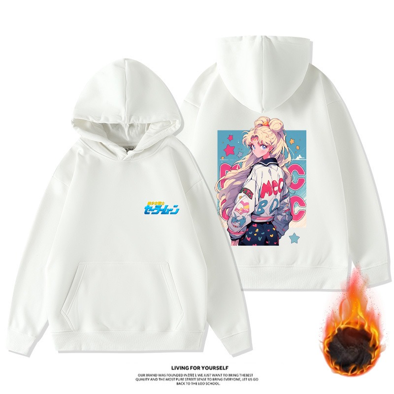 美少女戰士新款 親子情侶男女款連帽衛衣-ZUIHANG SHOP