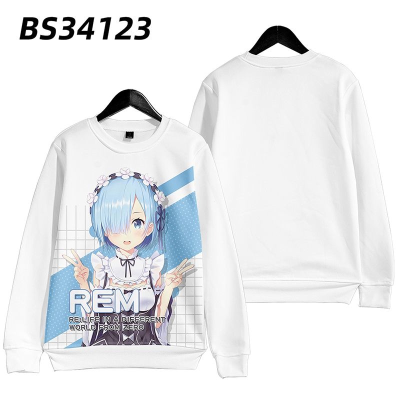 從零開始的异世界生活 親子情侶男女款連帽衛衣-ZUIHANG SHOP