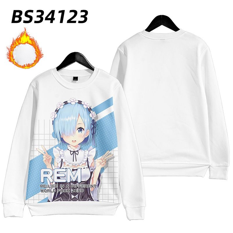 從零開始的异世界生活 親子情侶男女款連帽衛衣-ZUIHANG SHOP