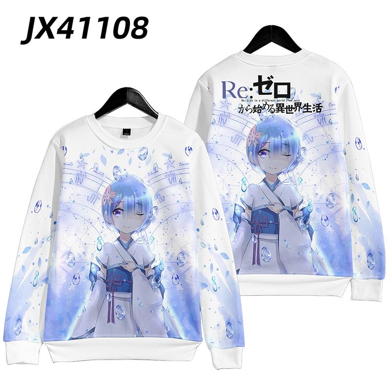 從零開始的异世界生活 親子情侶男女款連帽衛衣-ZUIHANG SHOP