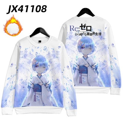 從零開始的异世界生活 親子情侶男女款連帽衛衣-ZUIHANG SHOP