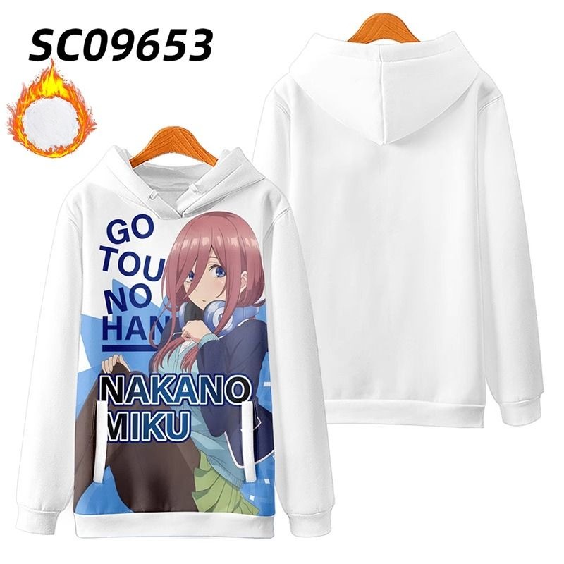 五等分的花嫁 親子情侶男女款連帽衛衣-ZUIHANG SHOP