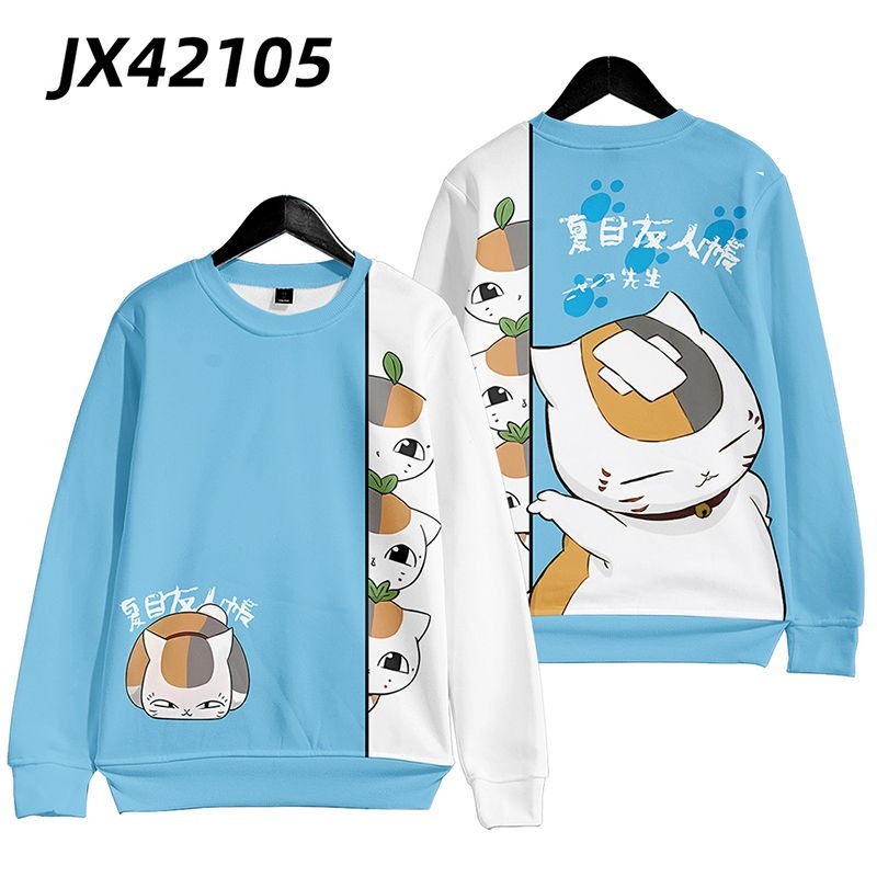 夏目友人帳 親子情侶男女款連帽衛衣-ZUIHANG SHOP