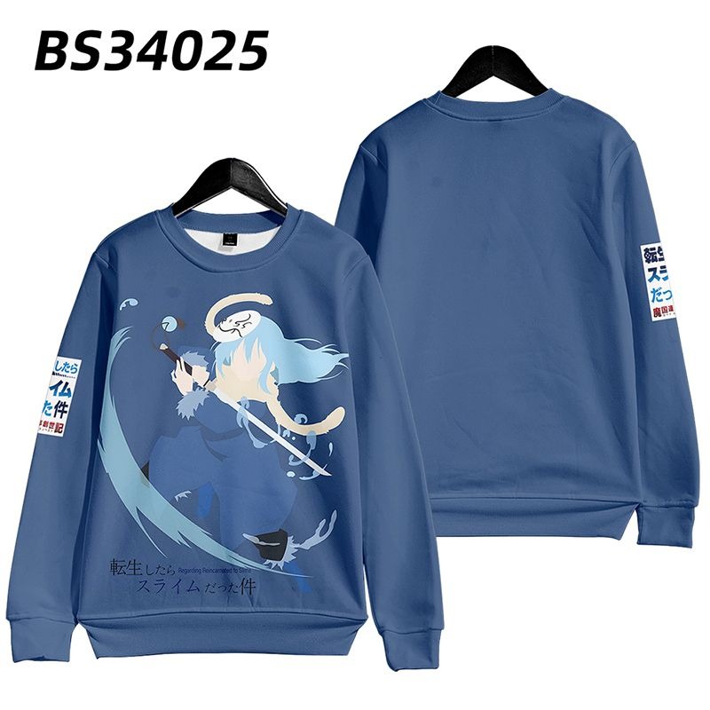 轉生史萊姆 親子情侶男女款連帽衛衣-ZUIHANG SHOP