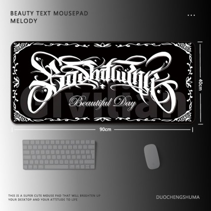 暗黑風哥特 主題桌墊 布質滑鼠墊-ZUIHANG SHOP