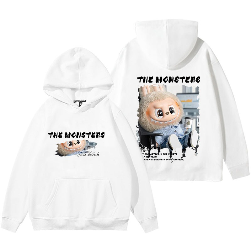 Labubu新款 親子情侶男女款連帽衛衣-ZUIHANG SHOP
