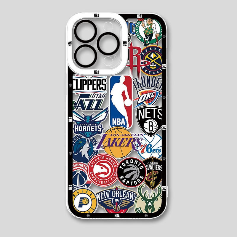 NBA隊徽天使眼透明防摔軟殼-ZUIHANG SHOP