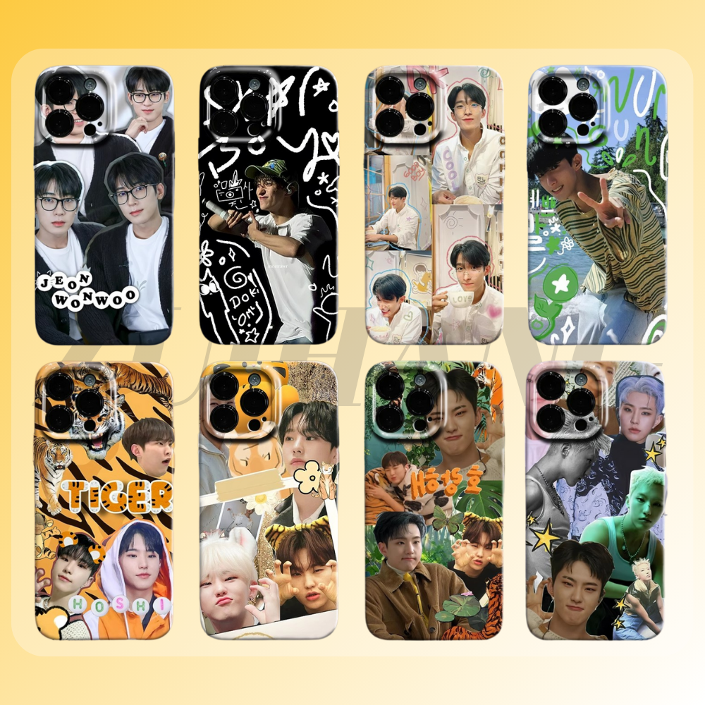 Seventeen高清彩繪全包防摔菲林殼-ZUIHANG SHOP