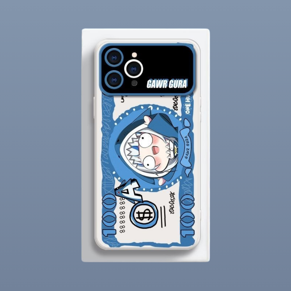 Gawr Gura液態大視窗全包矽膠防摔軟殼-ZUIHANG SHOP
