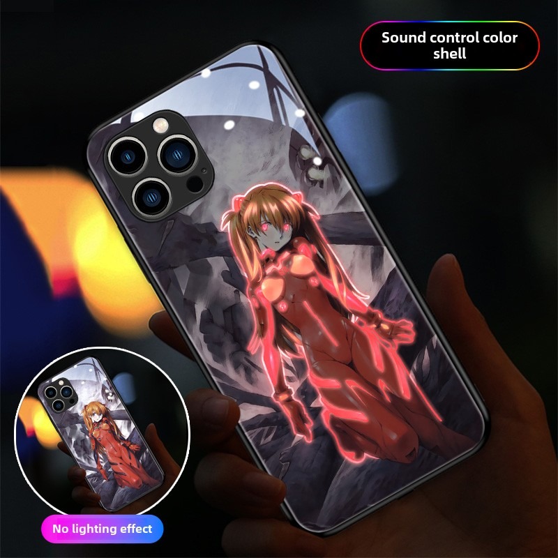 EVA新世紀福音戰士來電閃智能發光手機殼-ZUIHANG SHOP