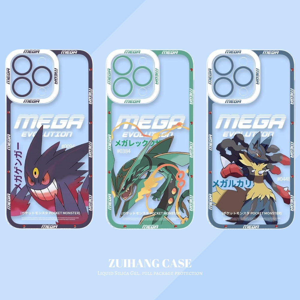 寶可夢MEGA進化天使眼透明防摔軟殼-ZUIHANG SHOP