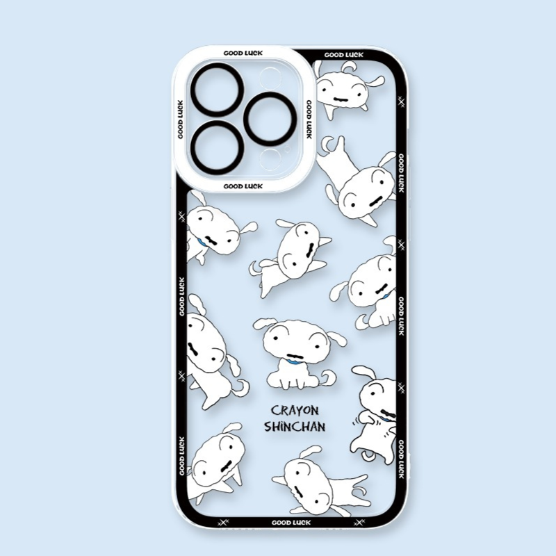 蠟筆小新小白天使眼透明防摔軟殼-ZUIHANG SHOP