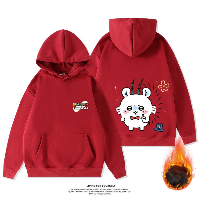 Chiikawa新款 親子情侶男女款連帽衛衣-ZUIHANG SHOP