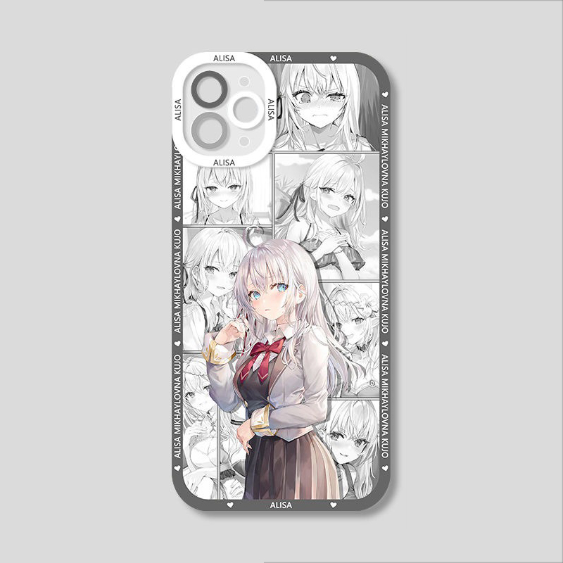 不時輕聲地以俄語遮羞的鄰座艾莉同學天使眼透明防摔軟殼-ZUIHANG SHOP