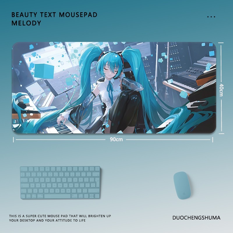 初音未來 主題桌墊 布質滑鼠墊-ZUIHANG SHOP