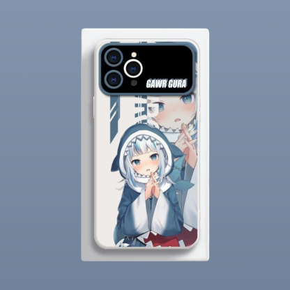 Gawr Gura液態大視窗全包矽膠防摔軟殼-ZUIHANG SHOP