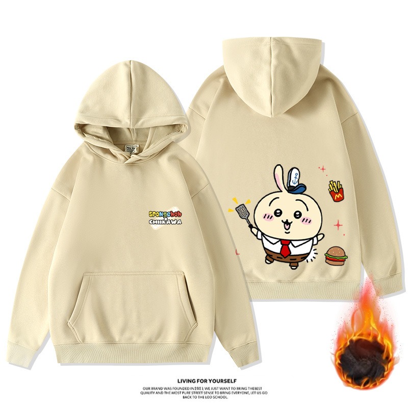 Chiikawa新款 親子情侶男女款連帽衛衣-ZUIHANG SHOP