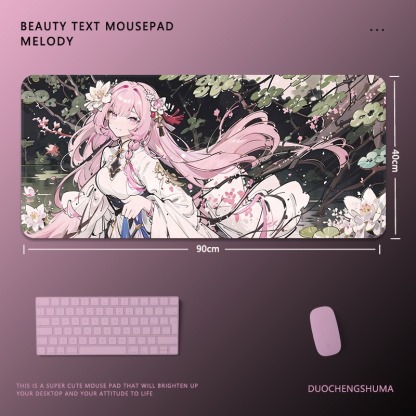 愛莉希雅 主題桌墊 布質滑鼠墊-ZUIHANG SHOP