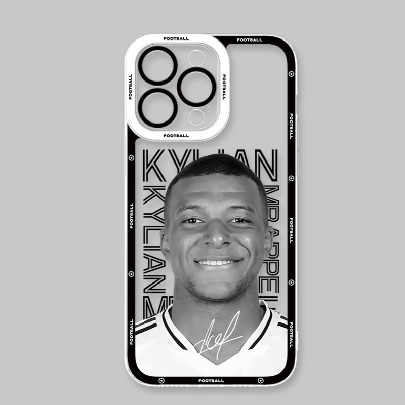 足球明星天使眼透明防摔軟殼-ZUIHANG SHOP